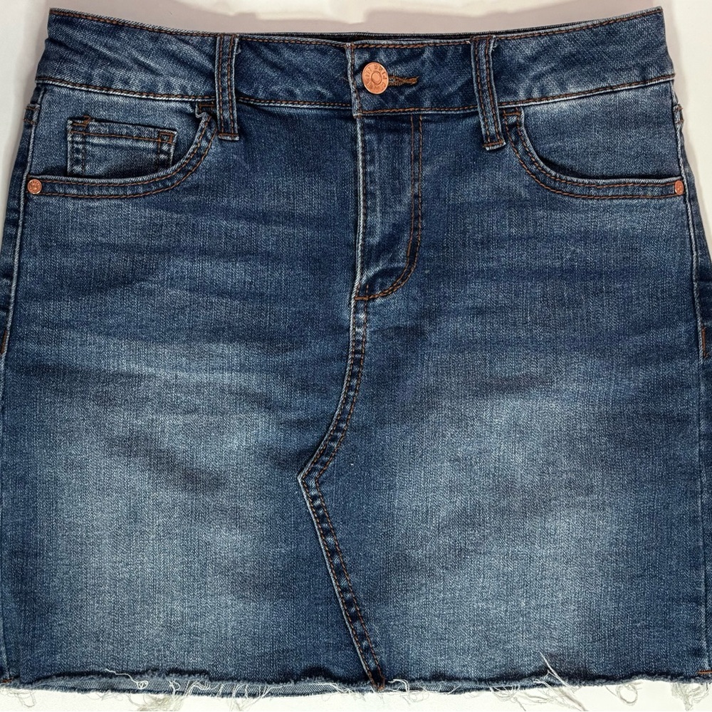 Denim Mini Skirt